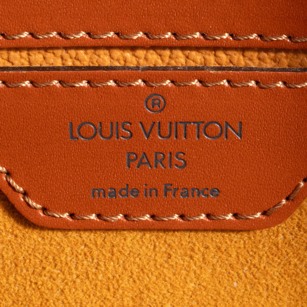 LOUIS VUITTON Brown Leather Backpack - Picture 12 of 16